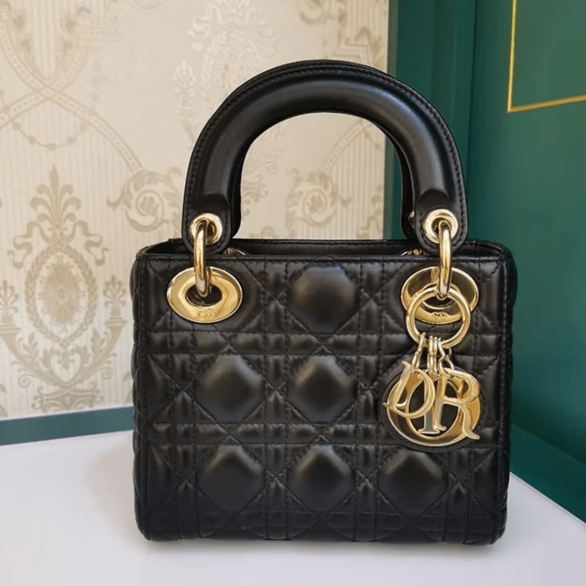 Mini Lady Dior Tasche