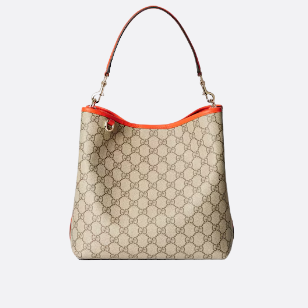 Gucci – Medium GG Emblem Bucket Tasche