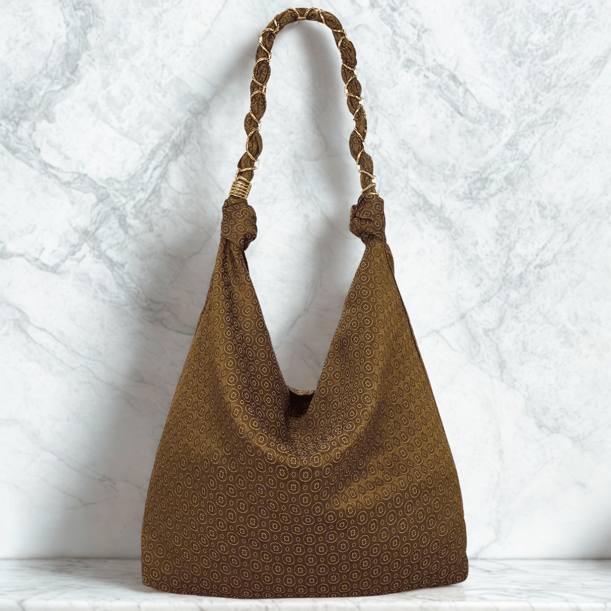 Yves Saint Laurent – Amalia Tasche aus Jacquard