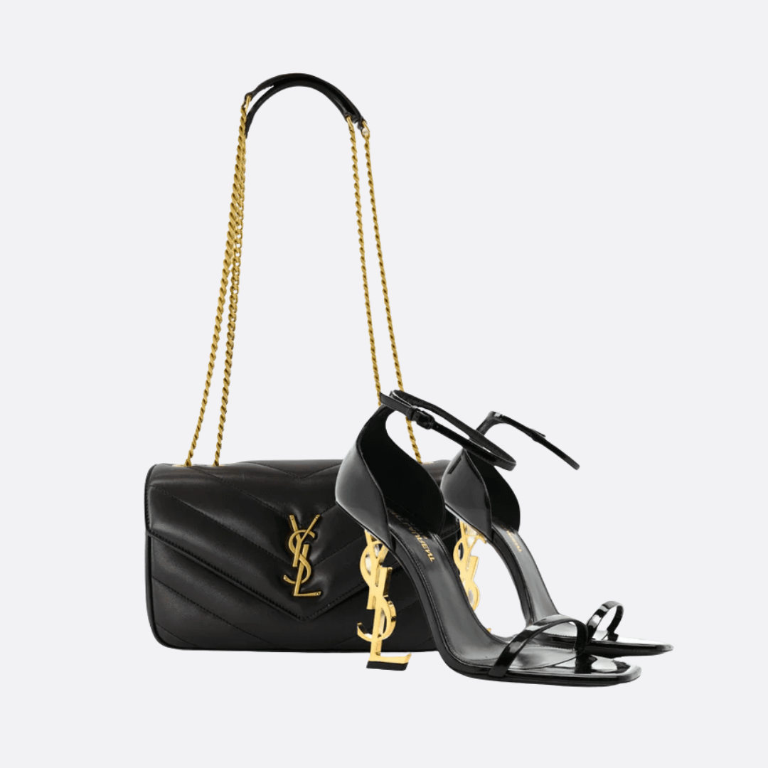 YSL Signature Set – Loulou Tasche & Opyum Sandale