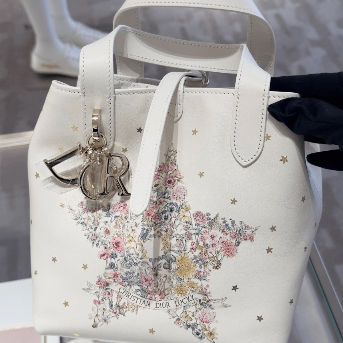 Dior – Lucky Dior Toujours Small Vertikale Tote Tasche