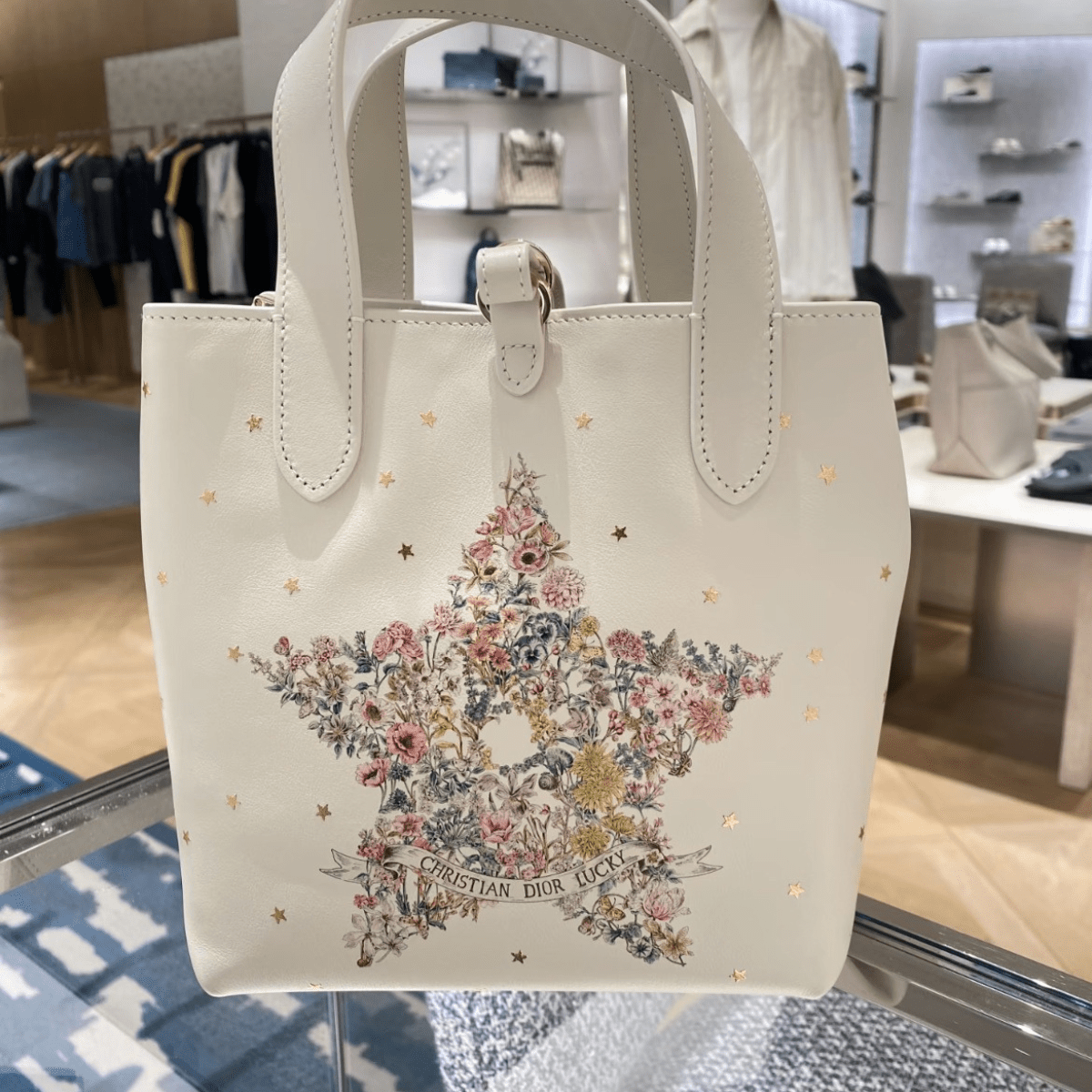 Dior – Lucky Dior Toujours Small Vertikale Tote Tasche